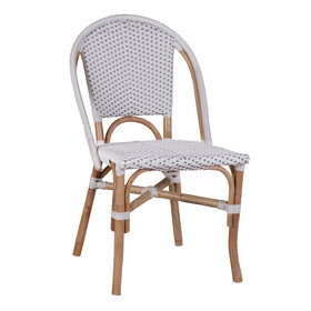 Beyond Borders Riviera Chair- Gray/White