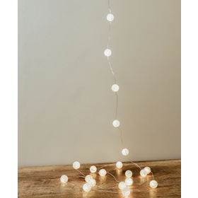 19" H Crackle Ball Lights