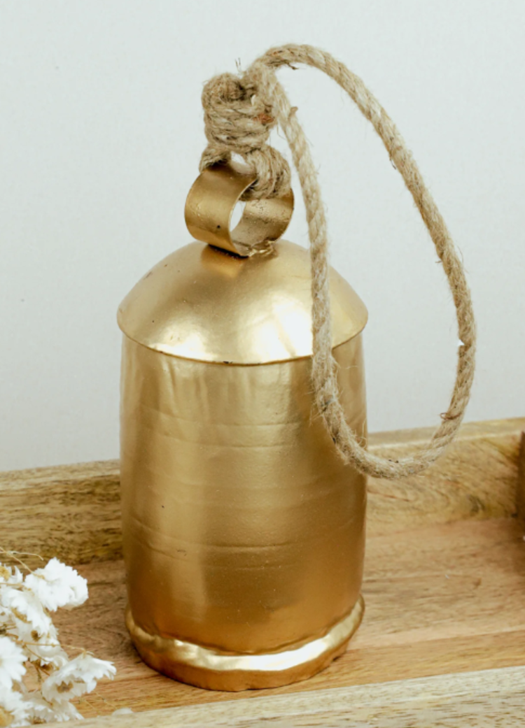 Gold Cowbell-