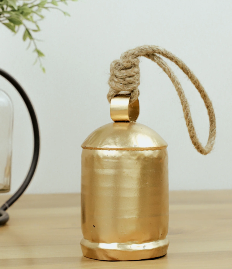Gold Cowbell-