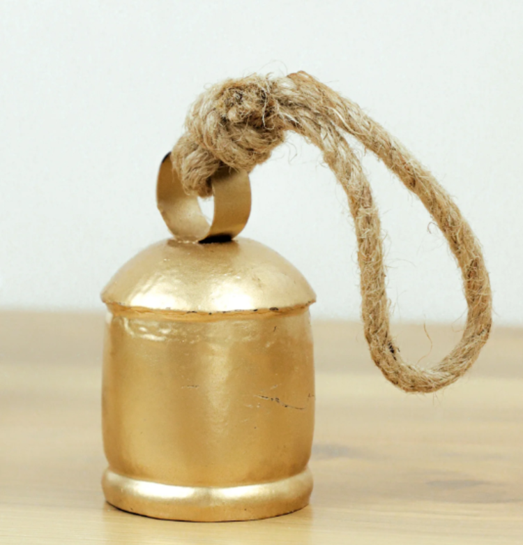 Gold Cowbell-