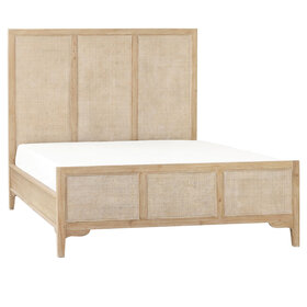 Jes & Gray Ryan Bed, Queen Weathered Barrel