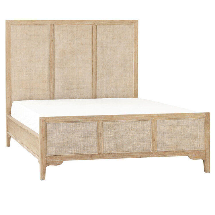 Jes & Gray Ryan Bed, Queen Weathered Barrel
