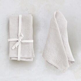 18" Square Linen Napkins, set of 4