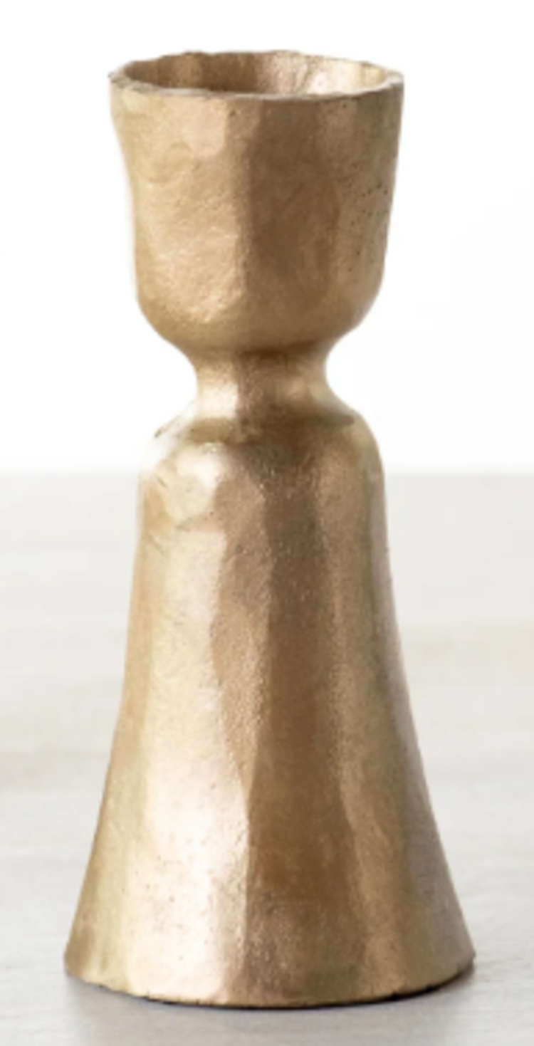 Gold Candle Holder