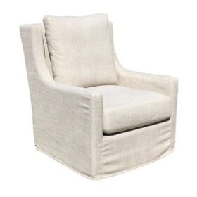 Atelier Home Bret Swivel Glider Linen KW