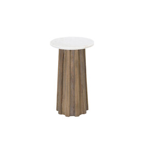Beyond Borders Lizzie Side Table- Light Tobacco