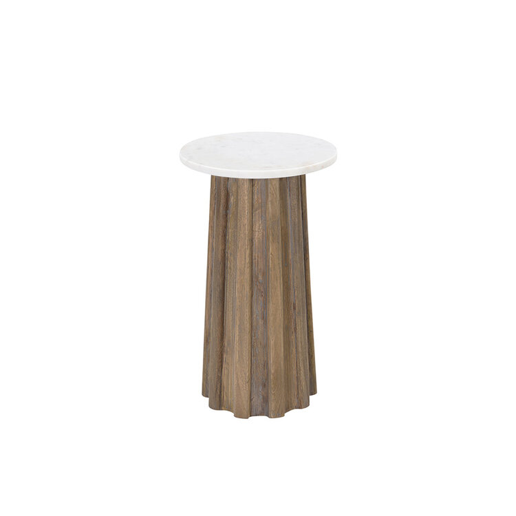 Beyond Borders Lizzie Side Table- Light Tobacco