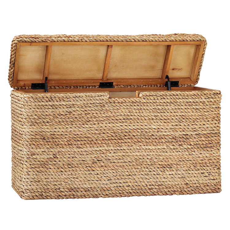 Beyond Borders Waterhyacinth Putar Console Table Trunk