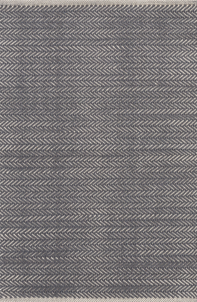 Herringbone Handwoven Cotton Rug