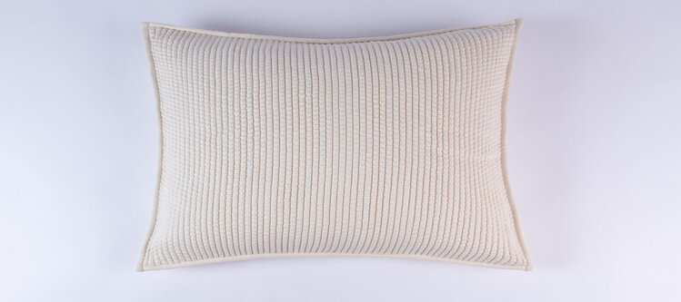 Hancock Dutch Euro Sham- Ivory