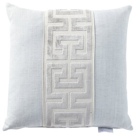 Breezy Mineral Wide Tape Feather, 22" x 22"