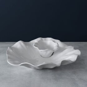 Vida Bloom Chip and Dip Bowl