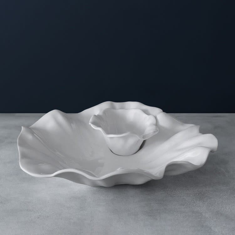 Vida Bloom Chip and Dip Bowl