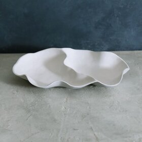 Vida Nube Large Double Dip Bowl