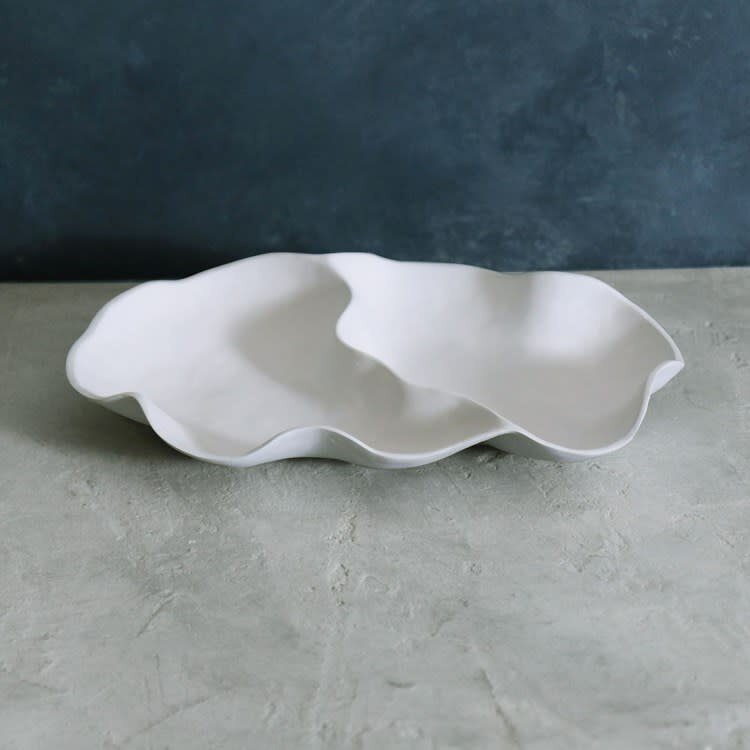 Vida Nube Large Double Dip Bowl