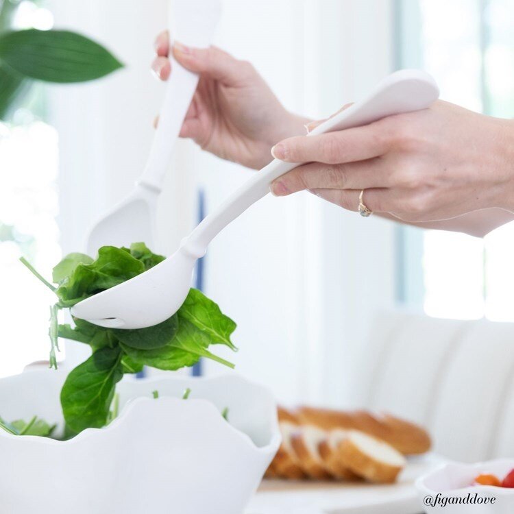 Vida Nube Large Salad Servers, Set of 2