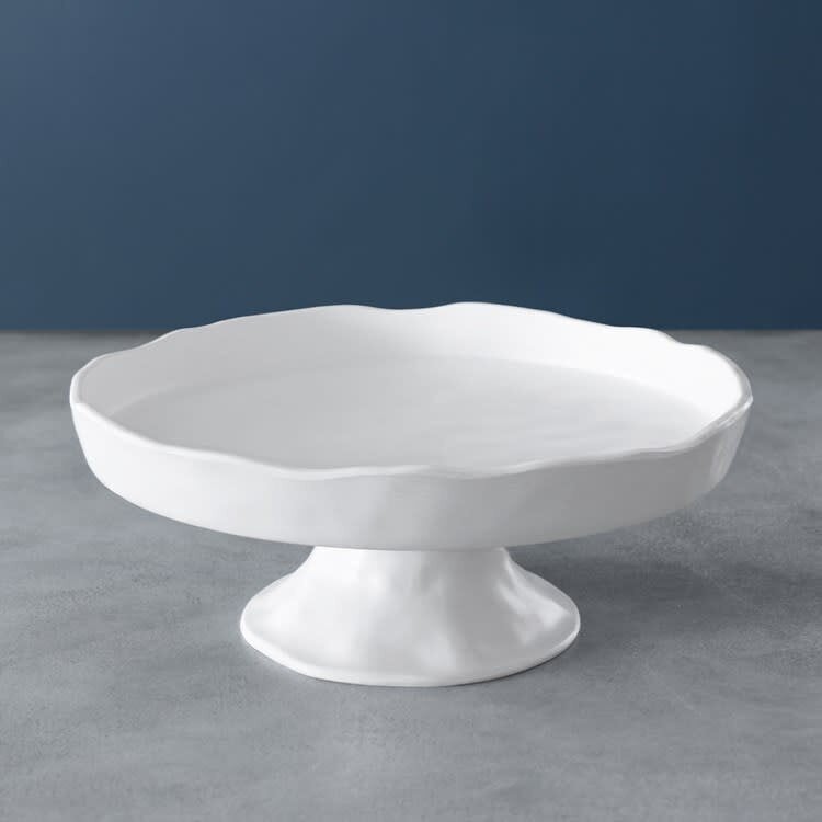 Vida Nube Round Pedestal Cake Plate Bowl