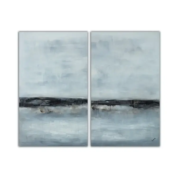 Beached Gallery Wrap, set of 2