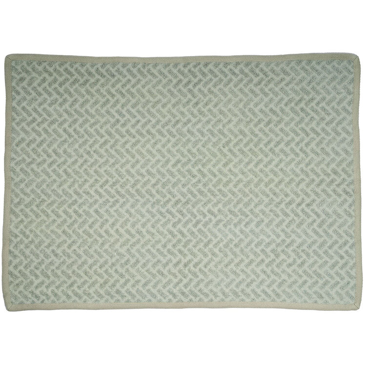 Jes & Gray Rectangular Olive Dish Towel, Set of 2