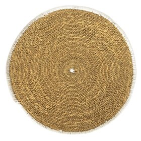 Seagrass Placemat- White and Natural