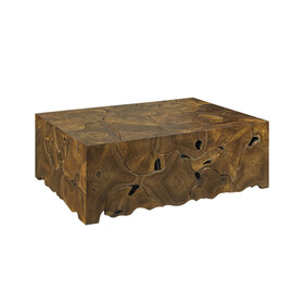 Padmas Teak Root Rectangular Coffee Table