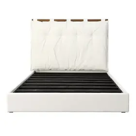 Isaiah Bed, Queen White