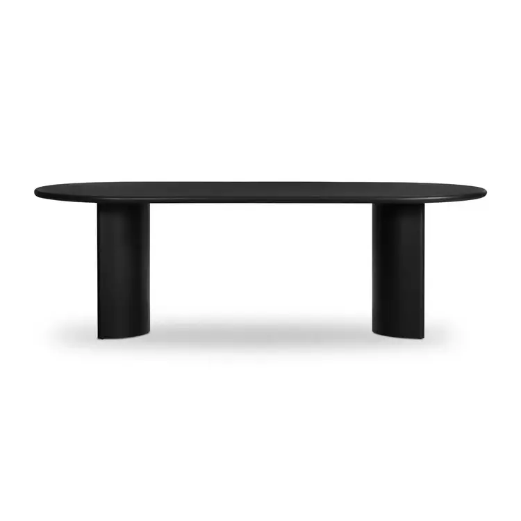 Four Hands Paden Dining Table- Black Acaia