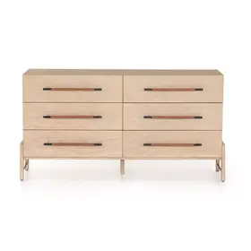 Four Hands Rosedale 6 Drawer Dresser- Yucca Oak