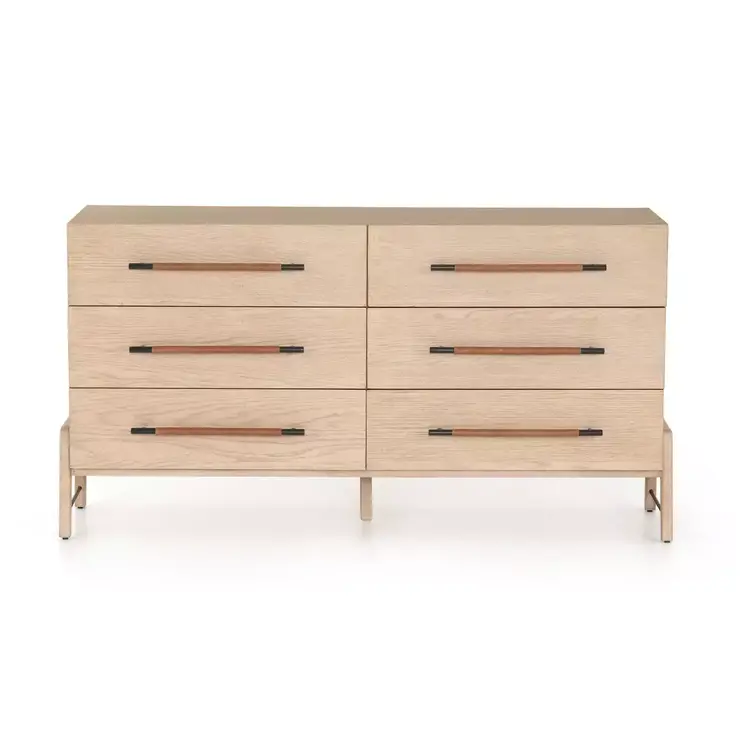Four Hands Rosedale 6 Drawer Dresser- Yucca Oak