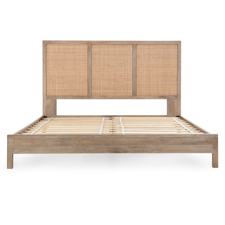 Jensen Bed, Queen Taupe