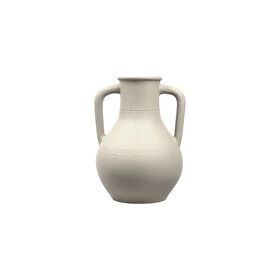 Beyond Borders Marta Bottle Vase, Putty