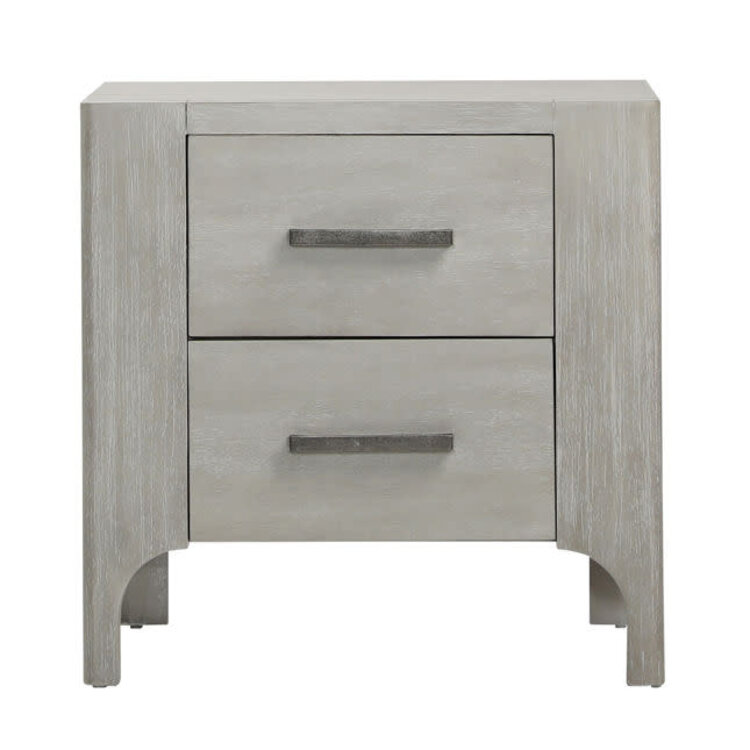 Maiya Nightstand- Light Gray