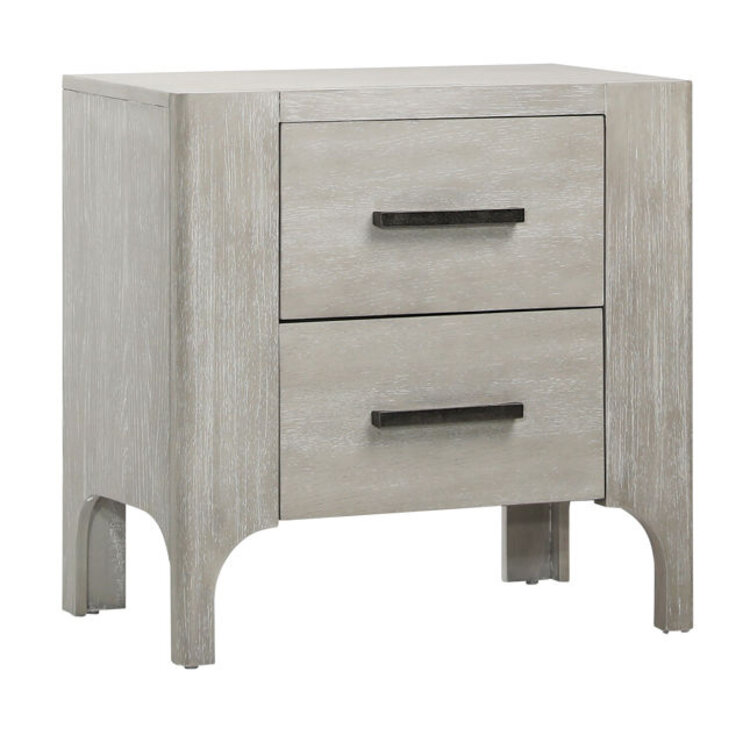 Maiya Nightstand- Light Gray