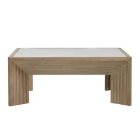 Marva Coffee Table- Light White Wash