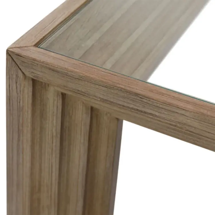 Marva Console Table- Light White Wash