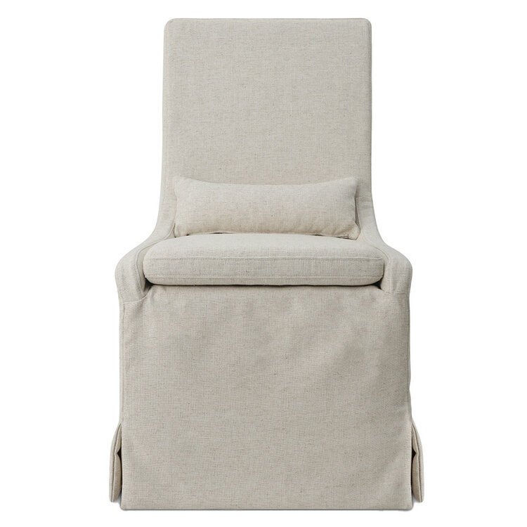 Atelier Home Belgian Side Chair- Natural Ecru