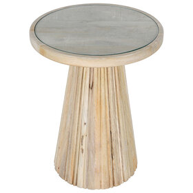 Beyond Borders Mary Side Table- Sand Dune
