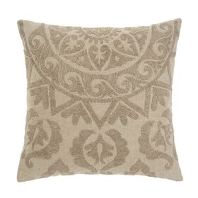 Linen Suzani, 20" x 20" Pillow
