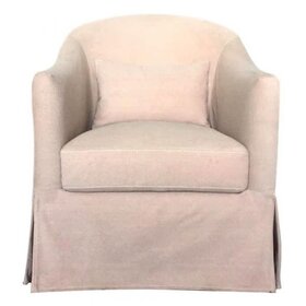 Atelier Home Abbi Swivel Glider- Mon Cheri Blush
