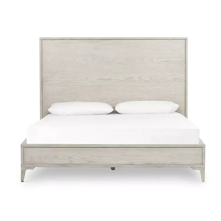 Four Hands Viggo Bed, King Vintage White Oak