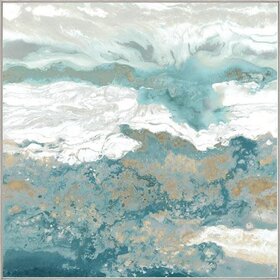 A River of Tales w/ Poly Grey Barnwood Floater Frame