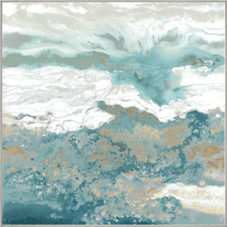 A River of Tales w/ Poly Grey Barnwood Floater Frame