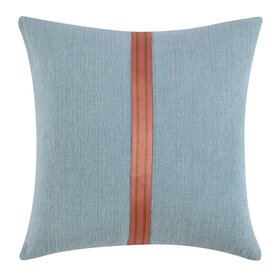 BW Breton Blue Multi Pillow, 22" x 22"