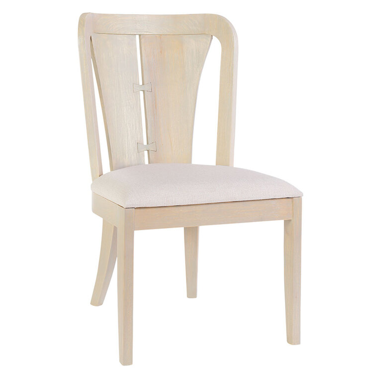 Beyond Borders Dani Dining Chair- Cerused Grey Mahogany