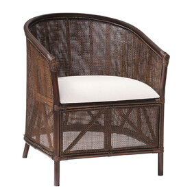 Atelier Home Cayman Occasional Chair- Walnut Brown