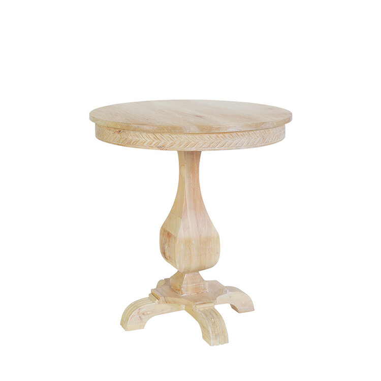Beyond Borders Hannah Side Table Aged White