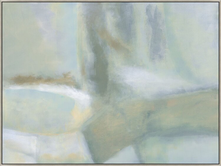 Whitewashed Abstract