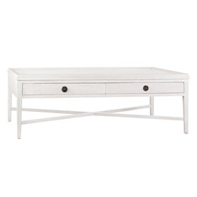 Atelier Home Lenox Coffee Table Rectangular- Monument White