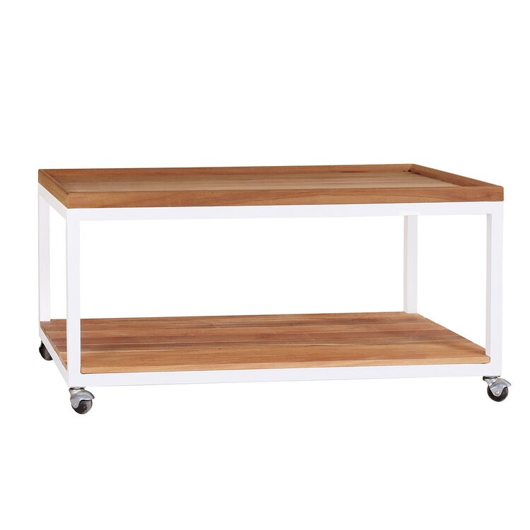 Beyond Borders Shane Coffee Table White Sands